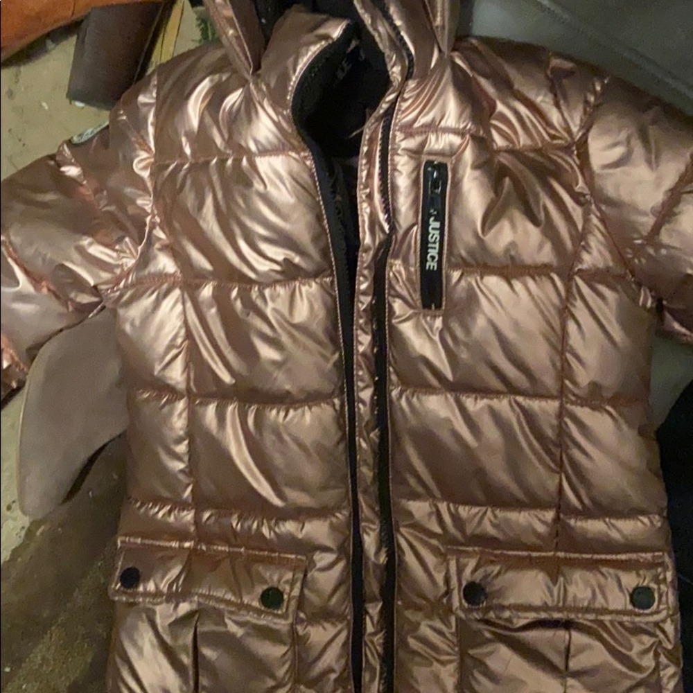 Justice girls coat